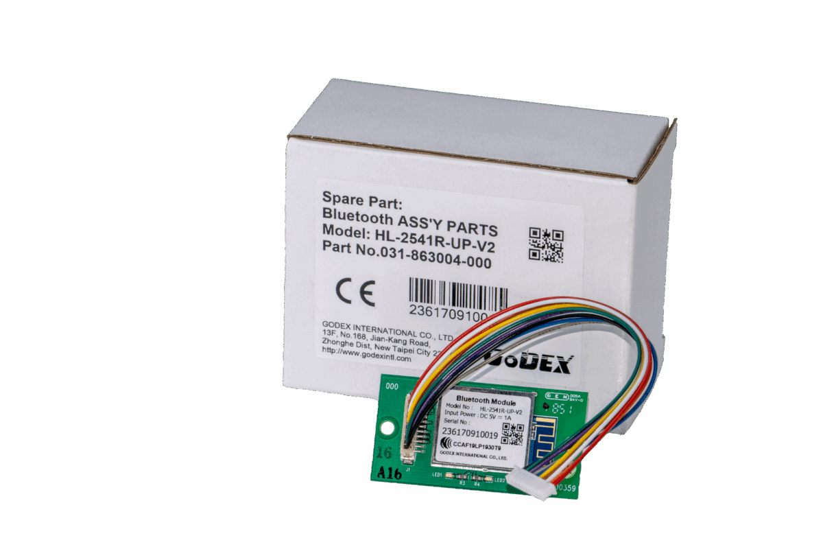 Bluetooth modul za Godex RT833i / RT863i / RT7x0i(+) / GE300 DT4C / RT2x0(i) / RT7x0iW