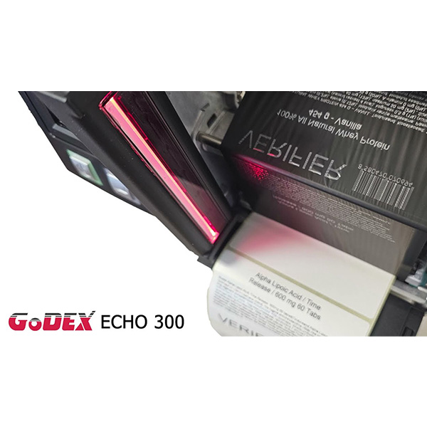 Barkod verifikator ECHO 300 za Godex ZX1X00i / ZX1X00Xi(+) / GX4X00i